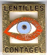 Lentilles Contagel. L'oeil - Médical