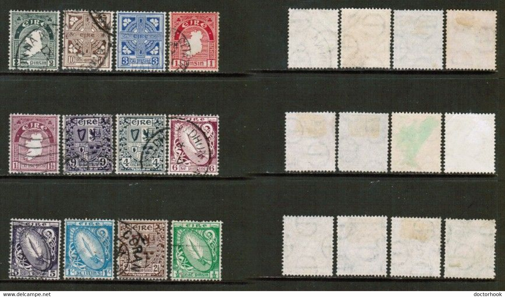 IRELAND   Scott # 106-17 USED (CONDITION AS PER SCAN) (WW-2-89) - Usados
