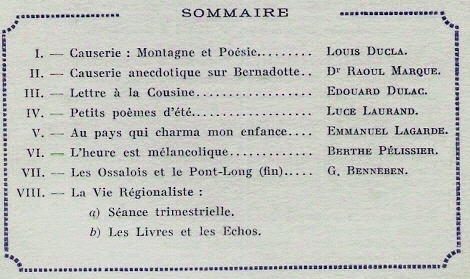 REVUE REGIONALISTE DES PYRENEES (BEARN, PAYS BASQUE ET DES CONTREES DE L´ADOUR)- N°81- De 05/1937 à 07/1937 - Pays Basque