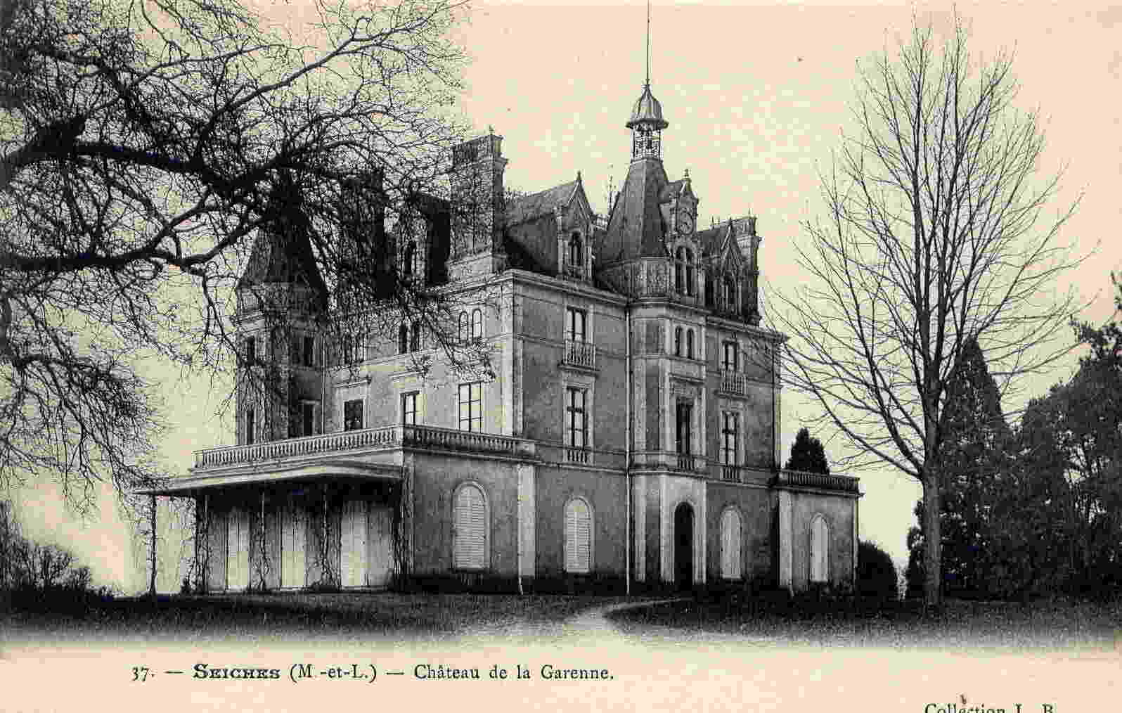 37 - SEICHES -  Chateau De La Garenne - Seiches Sur Le Loir