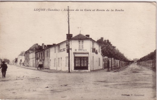 Luçon - Avenue De La Gare Et Route De La Roche - Lucon
