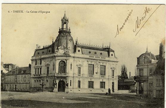 Caisse Epargne Dreux Eure Et Loir - Banche