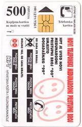 Croatia - Croatie - Kroatien - HPT Blue  500. Units - Kroatien