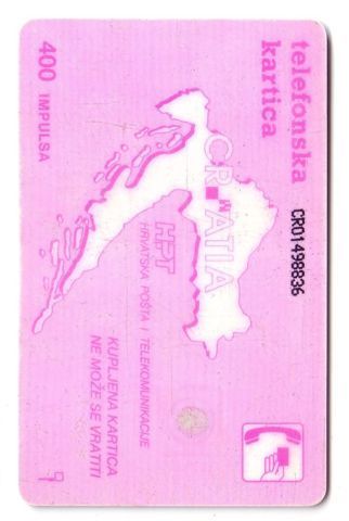 CROATIA POST BANK  ( Croatia Old Issue Card ) ** Hrvatska Poštanska Banka  -  Scratched , See Scan For Condit. - Croatie