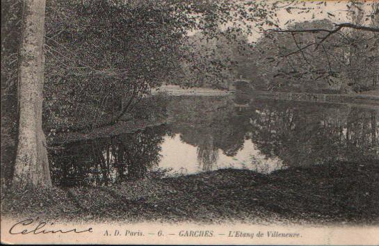 CPA De GARCHES - L'étang De Villeneuve. - Garches