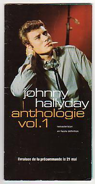 J.  HALLYDAY :RARE  CD PROMO SAMPLER : ANTHOLOGIE . VOL. 1 - Verzameluitgaven