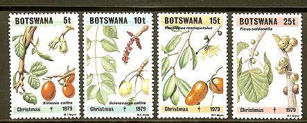 BOTSWANA 1979 MNH Stamp(s) Christmas 239-242  # 5040 - Christmas