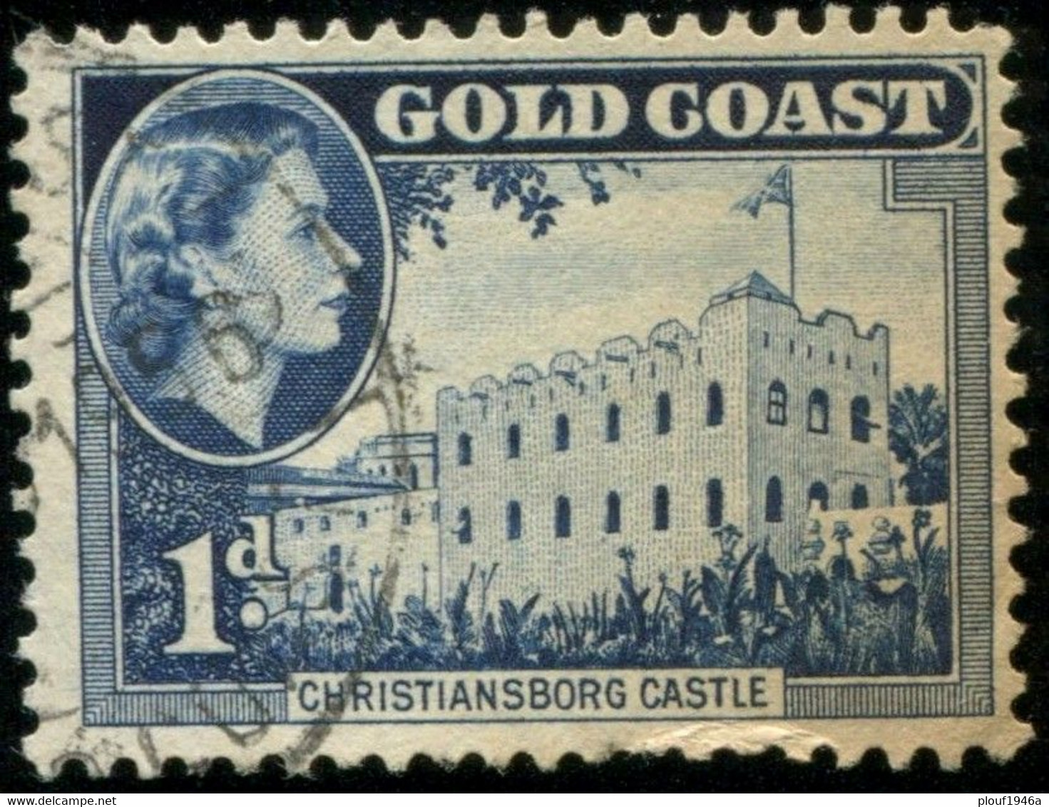 Pays : 140 (Cote De L'Or-Golden Coast)  Yvert Et Tellier N° :  147 (o) - Costa D'Oro (...-1957)