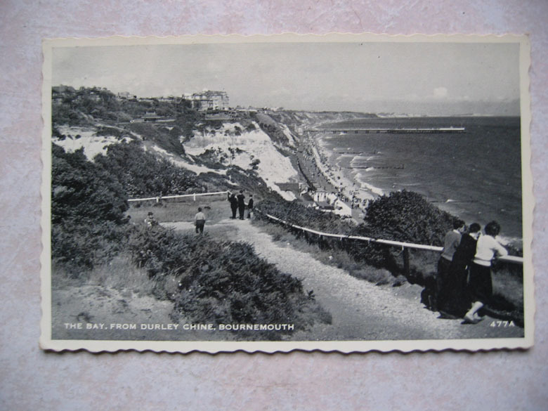 Bournemouth  : The Bay, From Durley Chine, Dentelée, Animée, 477A - Bournemouth (ab 1972)