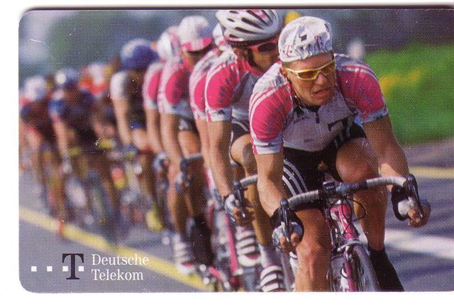 CYCLING ( Germany Card - Serie P 11 06.00 ) Cyclisme Radsport Radfahren Ciclismo Bike Bicycle Cycle Bicyclette Vélo - P & PD-Series : Taquilla De Telekom Alemania