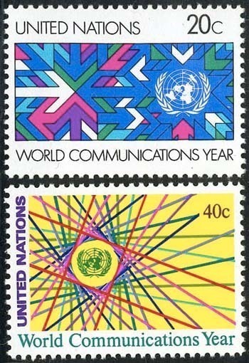 Nations Unies NY / United Nations NY (Scott 392-93) [**] - Unused Stamps