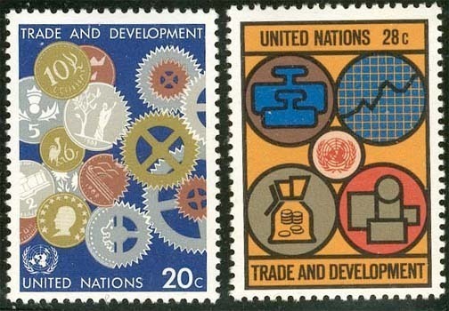 Nations Unies NY / United Nations NY (Scott 397-98) [**] - Unused Stamps