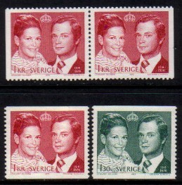 SWEDEN Scott # 1163-5** VF NH PLUS USED SET In SPECIAL FOLDER LG-644 - Unused Stamps