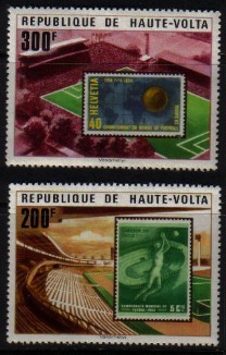 UPPER VOLTA  Scott # 456-61** VF NH Inc. Souvenir Sheet LG-651 - Upper Volta (1958-1984)