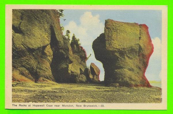 MONCTON, NEW BRUNSWICK - THE ROCKS AT HOPEWELL CAPE - PECO - - Andere & Zonder Classificatie