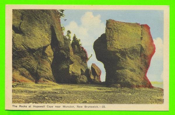 MONCTON, NEW BRUNSWICK - THE ROCKS AT HOPEWELL CAPE - PECO - - Autres & Non Classés