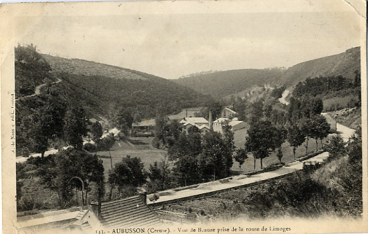 23 - CREUSE - AUBUSSON - VUE De BEAUZE - Aubusson