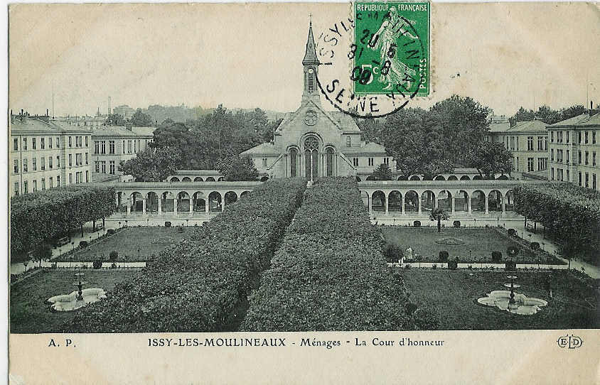 ISSY LES MOULINEAUX    Ménages - Issy Les Moulineaux