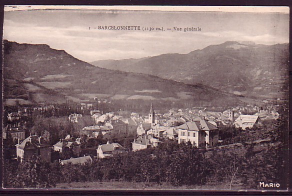 ALPES DE HAUTE PROVENCE - Barcelonnette - Vue Generale - Barcelonnette