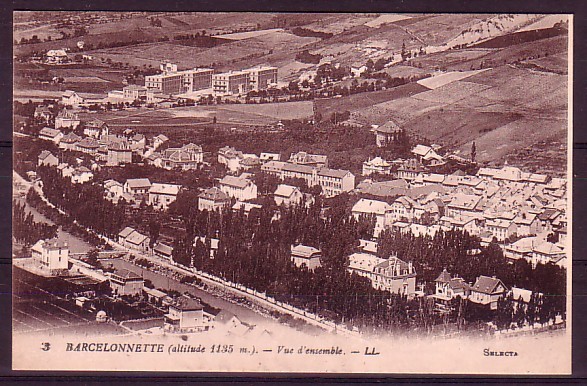 ALPES DE HAUTE PROVENCE - Barcelonnette - Vue D'ensemble - Barcelonnetta