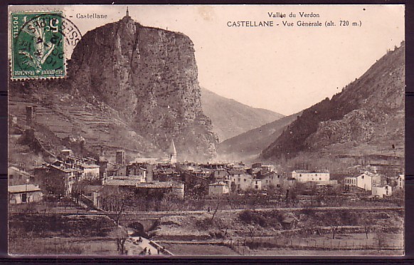 ALPES DE HAUTE PROVENCE - Castellane - Vue Generale - Castellane