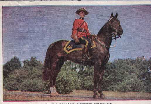 ROYAL CANADIAN  POLICEMAN - Policia – Gendarmería