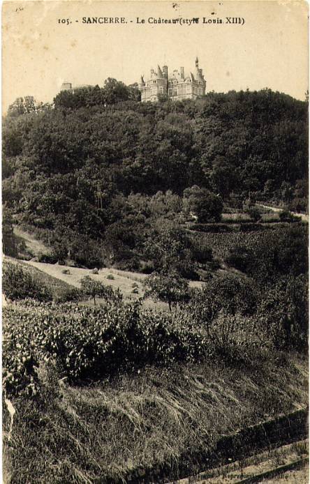 105 - SANCERRE - Le Château (style Louis XIII) - Sancerre