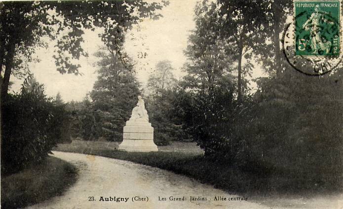 23 - Aubigny - Les Grands Jardins - Allée Centrale - Aubigny Sur Nere