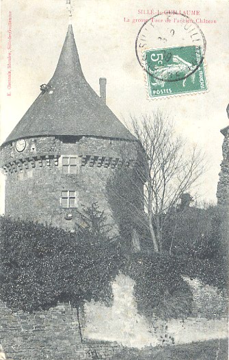 72 - SARTHE - SILLE Le GUILLAUME - LA TOUR De L'ANCIEN CHATEAU - HORLOGE - Sille Le Guillaume