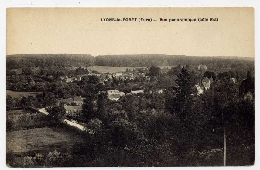 Réf 69 -  LYONS LA FORET - Vue Panoramique Côté Est - Lyons-la-Forêt