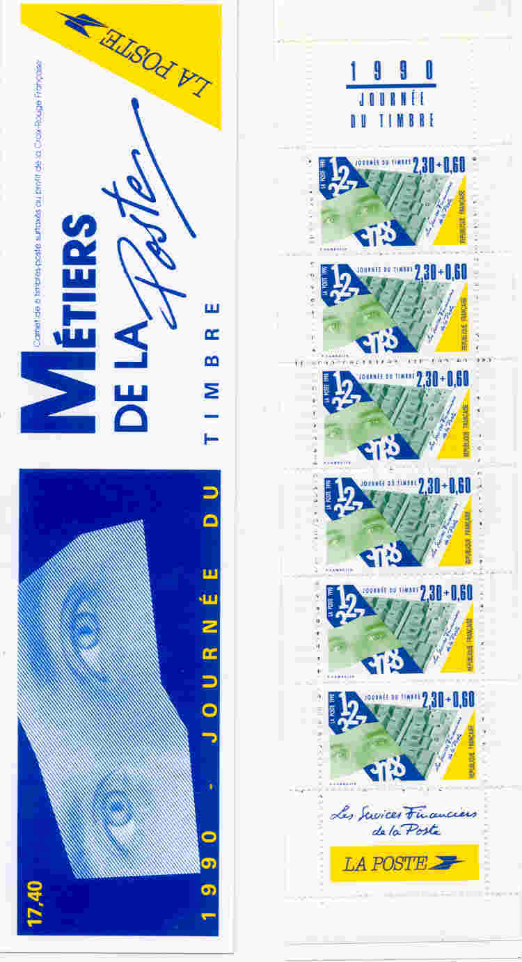 JOURNEE DU TIMBRE 1990 /1991 / 1992 - LOT De 3 Carnets ** NP - N° YT: BC 2640A / BC 2689A / BC 2744A - - Stamp Day