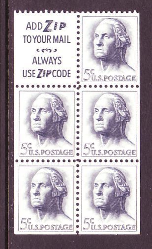 U.S. 1213a   **    Zip Booklet Pane - 2. 1941-80