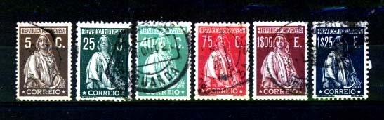 PORTUGAL - Yvert - 515 - 518 - 519 - 522 - 524 - 526 - Cote 4,15 € - Mythology