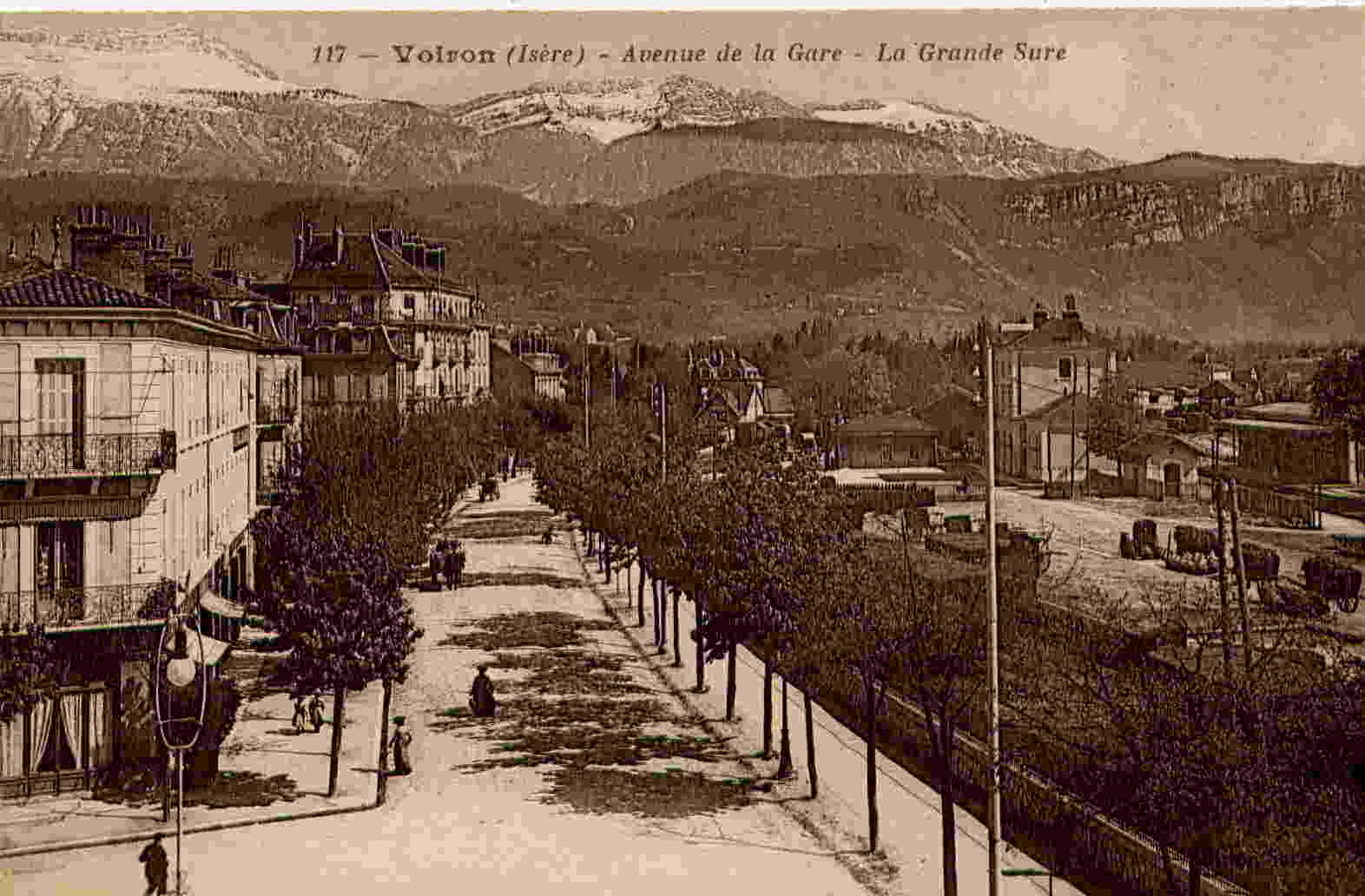 117 - VOIRON - Avenue De La Gare - La Grande Sure - Voiron