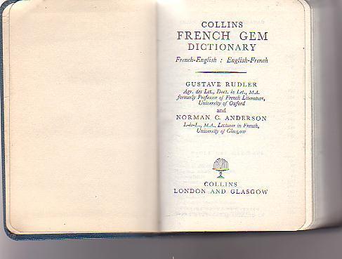 Dictionnaire Français-anglais - Dictionnaires