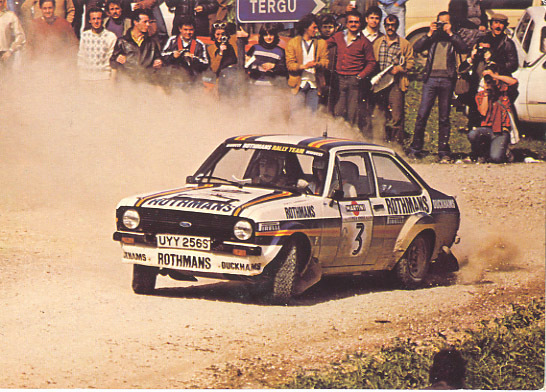 VOITURE De RALLYE - FORD ESCORT - PILOTES AIRIKKALA & VIRTANEN - - Autres & Non Classés