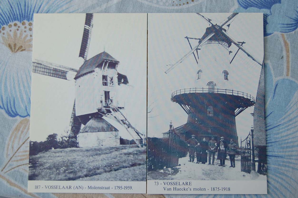 Vossellar  Moulin  Carte Publiée Par Hobbyclub Vers 1979 (2 Cartes) - Vosselaar