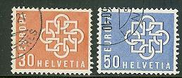SWITZERLAND 1959 Used Stamp(s) Europa 679-680 #3726 - 1959