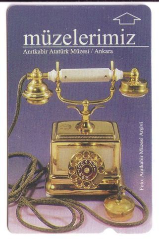 OLD TELEPHONE (Turkey Old Magnetic Card) * Phone - Telephones - Phones - Telefono - Téléphones