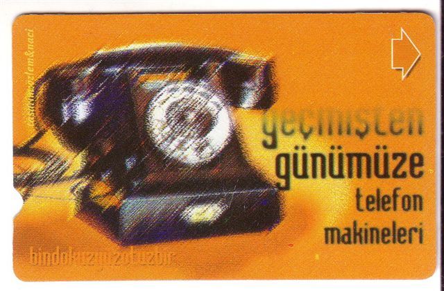 OLD TELEPHONE (Turkey Old Magnetic Card) * Phone - Telephones - Phones - Telefono - Telephones