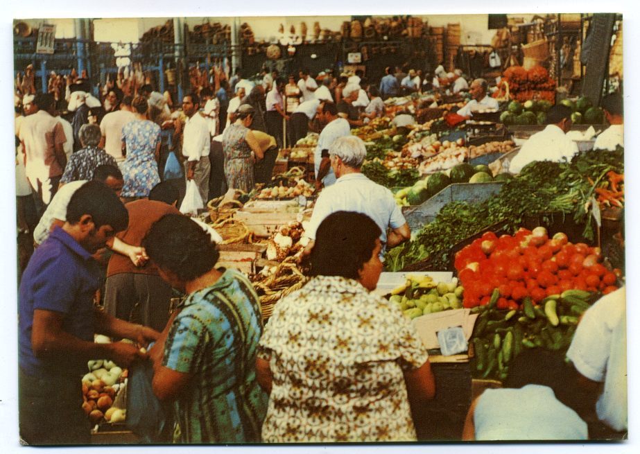 Limassol Market. Le Marché Couvert De Limassol.( Animé ) - Cyprus