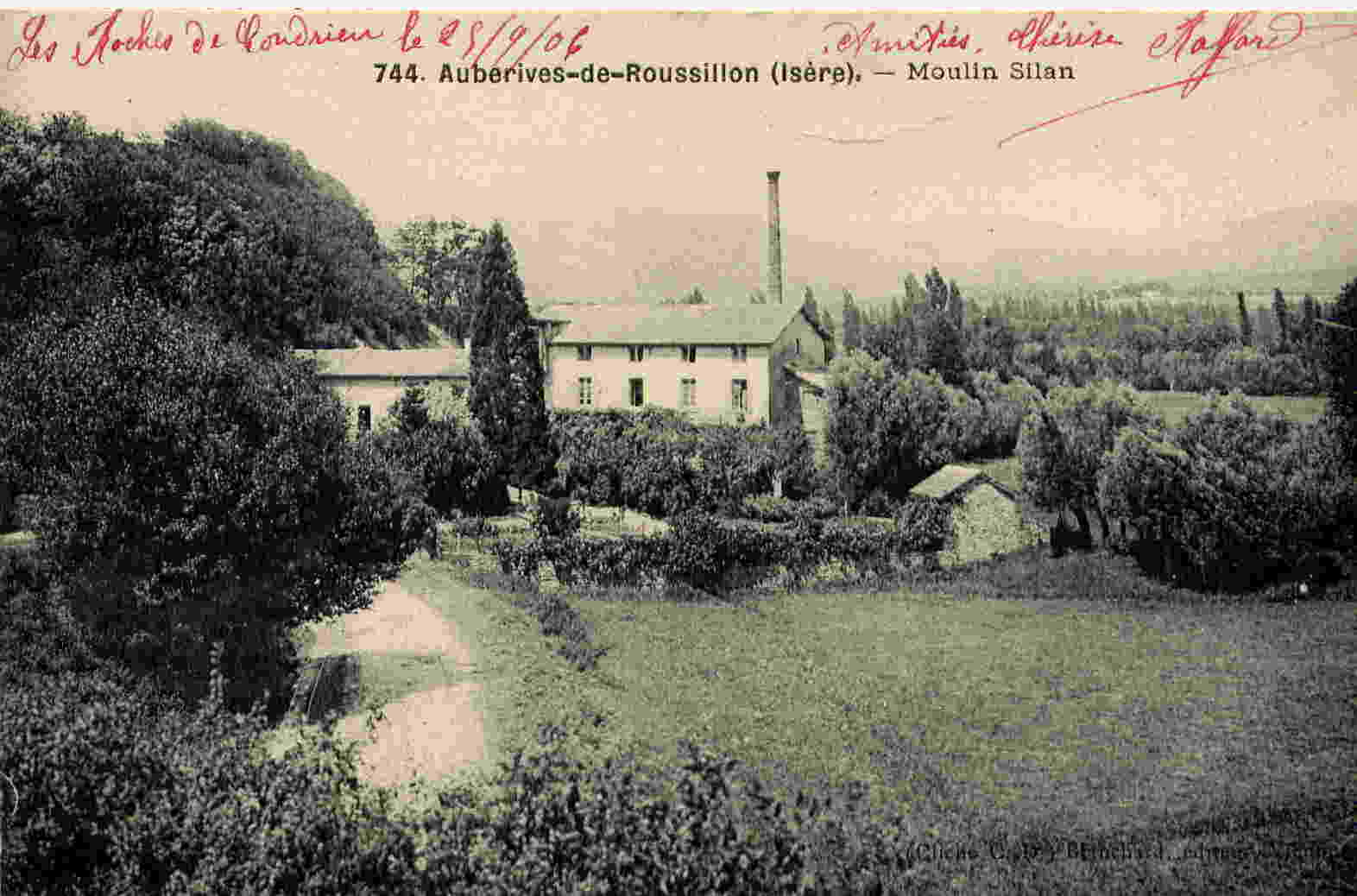 * 744 - Auberives-de- Roussillon - Moulin Silan - Roussillon