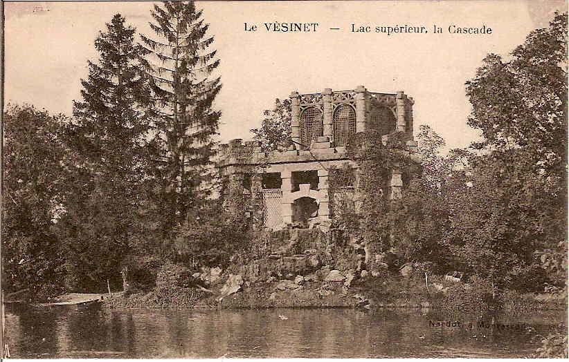 LE VESINET - Lac Supérieur, La Cascade. - Le Vésinet