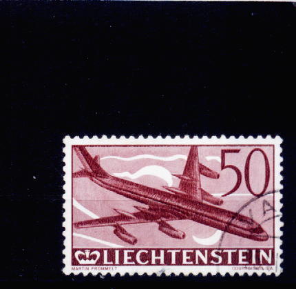 Lichtenstein Yv.no.PA 36 Obliteres(d) - Posta Aerea