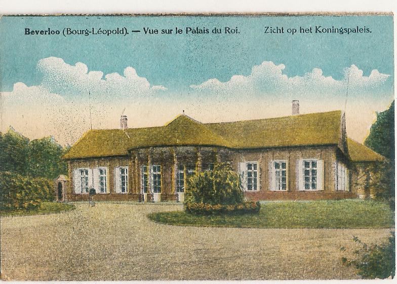 Kamp Van Beverloo Palais Du Roi Kleurkaart (j182) - Leopoldsburg (Beverloo Camp)