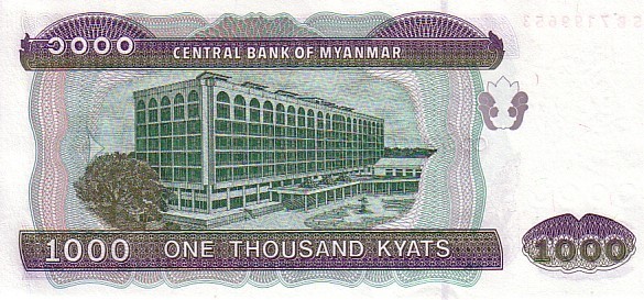 MYANMAR   1 000 Kyats  Non Daté   Pick 77b     ***** BILLET  NEUF ***** - Myanmar