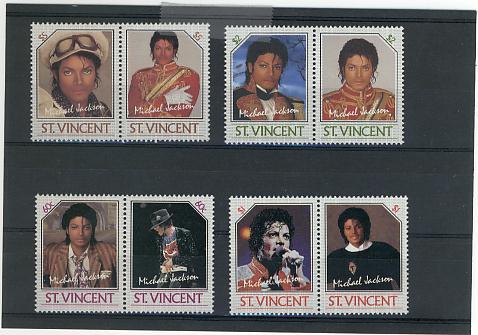 3357 - Série ST-VINCENT M. Jackson 870/7xx - Cantantes