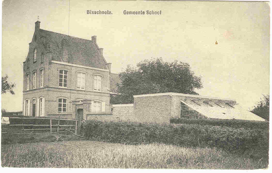 BIXSCHOOTE -   GEMEENTE SCHOOL - Langemark-Pölkapelle