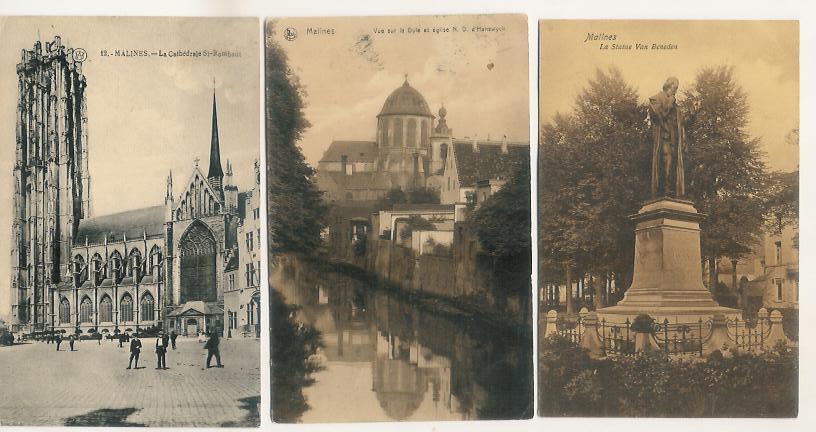 Mechelen 3 Stuks (e575) - Malines