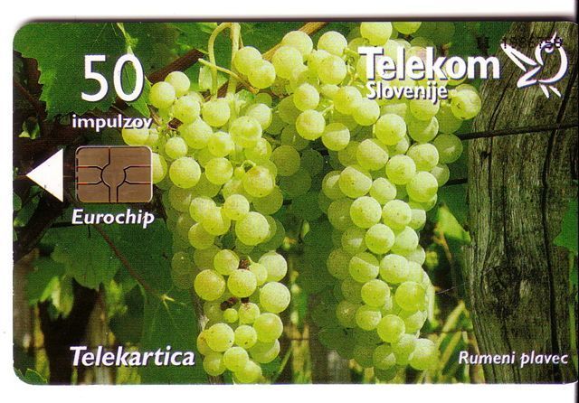 Slovenija - Wine - Vintage - Vin - Grape - Raisin - Grapes - Wineyards - Map - Maps - RUMENI PLAVEC  ( Limited Card ) - Slovénie